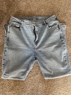 Old Navy Light Blue Wide Leg Jeans